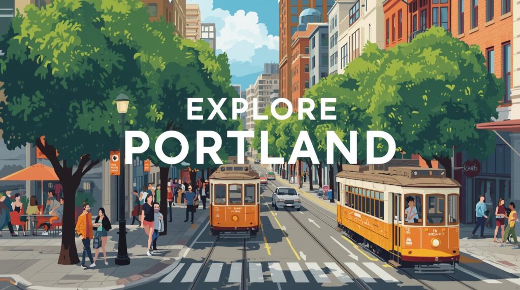 Khám phá đường phố và đời sống sôi động ở Portland sau chuyến bay Sài Gòn Portland