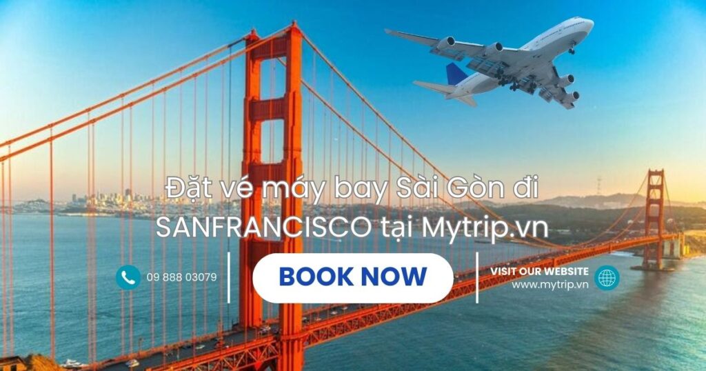 vé máy bay Sài Gòn San Francisco