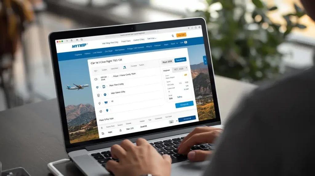 Đặt vé máy bay Tết 2026 Sài Gòn Hà Nội trực tuyến trên Mytrip.vn nhanh chóng.