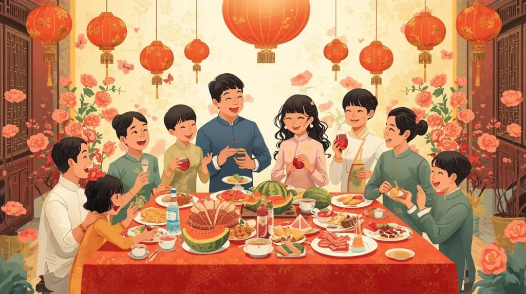 Gia đình về Huế đón Tết 2026, sum họp ấm áp sau chuyến bay Sài Gòn Huế.