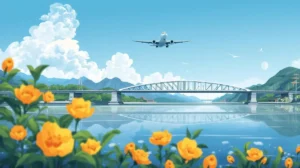 Máy bay chặng Sài Gòn Huế dịp Tết 2026 bay thẳng đến sân bay Phú Bài.