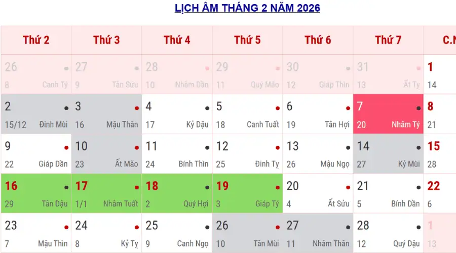 Lịch mở bán vé máy bay Tết 2026 Vietjet Air